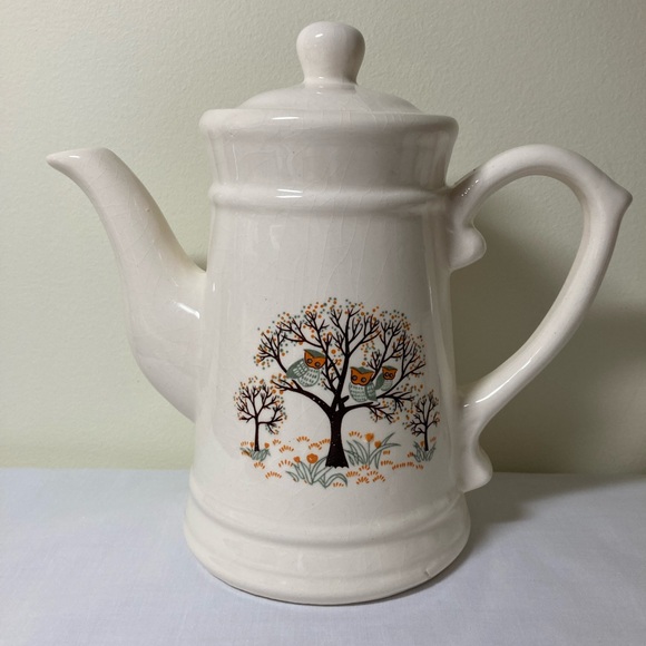 Owls in Tree Teapot and mug Set - Picture 4 of 11